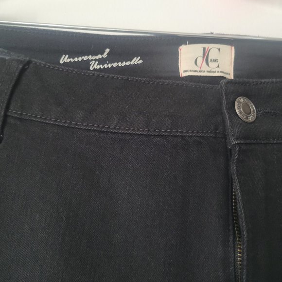 D/C Jean's Universal cut Black Jean's Size 26W - Picture 3 of 3